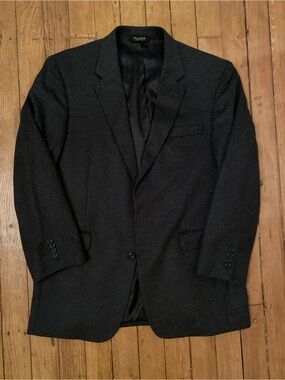 Joseph a banks Men's Dark Charcoal 100% cashmere Blazer 44L